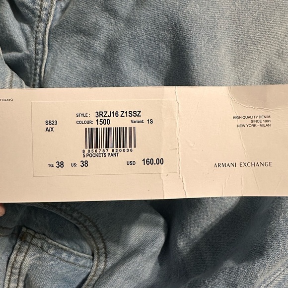 Armani Exchange Straight fit Size 38 - Picture 6 of 6